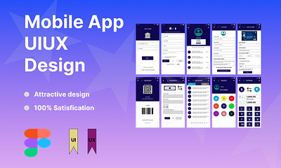 Mobile App uiux Design mobile app ui ui uiux