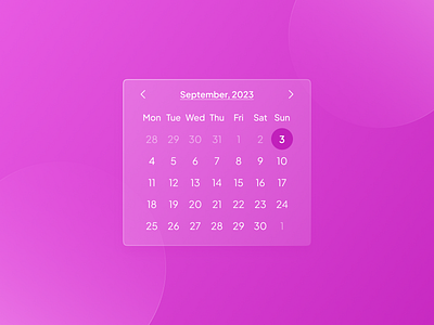 Calendar Components Ui Design app appdesign branding calendar challenge design inspiration motion graphics ui uidesign ux