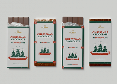 GIOVANNI CHOCOLATE Christmas Packaging branding chocolate packaging graphic design packaging