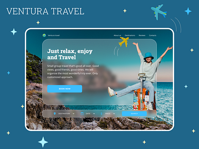 Travel Agency concept design graphic design ui ux
