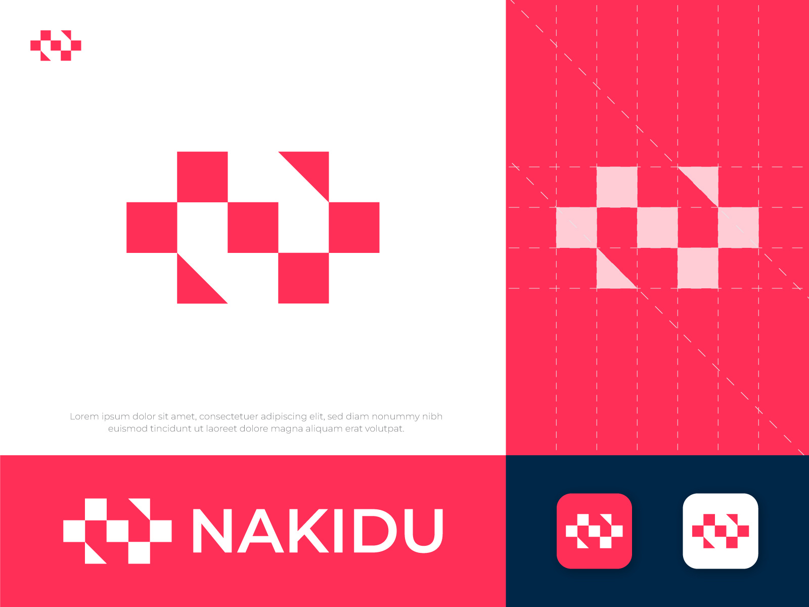 nakidu-health-logo-medical-brand-identity-by-rm-logo-on-dribbble