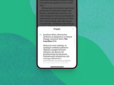 Footnote preview app app design bottom sheet concept figma green interaction mobile modal ui uiux ux