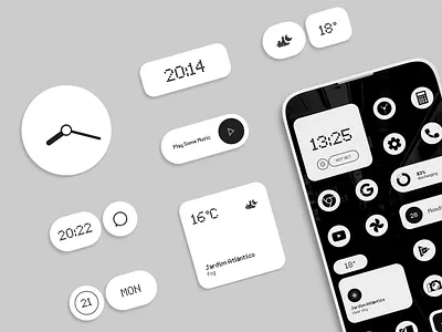 Mono Widgets 3.0.0 android customization homescreen widgets
