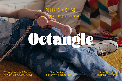 Octangle - Retro Y2K Typeface vintage