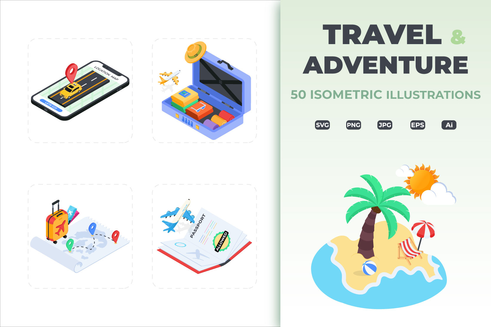Travel & Adventure. adventure icon icon design illustration location map pin navigation pin taxi travel travel adventure