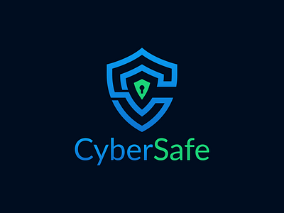 CyberSafe | Security Shield | Cyber Security Logo by Munnu Miah on Dribbble