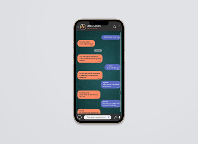 Daily UI 013 - Direct Message 100 days challenge 100 days of ui app branding dailyui design front end graphic design illustration logo messaging app ui ux vector