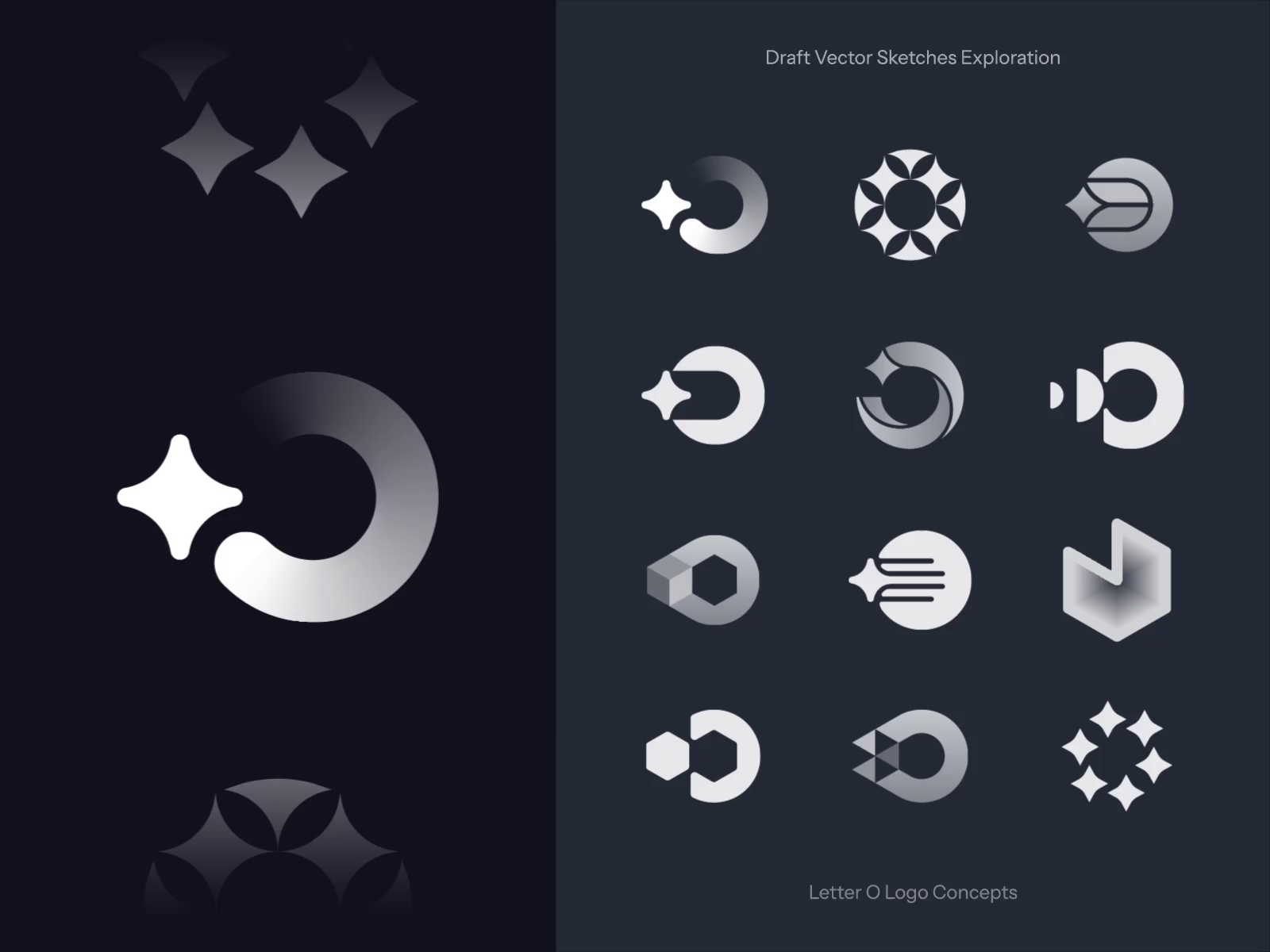 Letter O Logo Shapes Exploration by Dmitry Lepisov on Dribbble