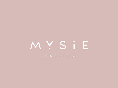 Mysie Logo Design brand branding custom design dirty pink fashion graphic design illustration logo logo design minimal modern typography vector
