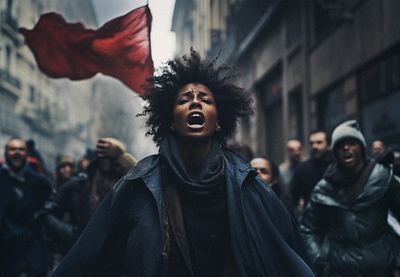 PARIS REFUSE RESIST COLLECTION ai midjourney photography