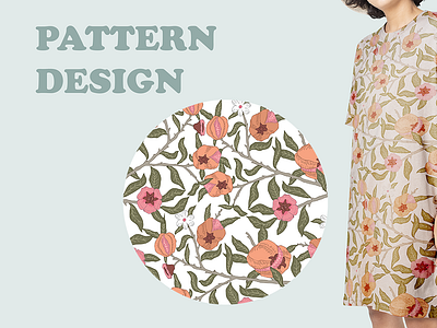 Pattern design for textile adobe illustrator art flowers graphic design illustration pattern textile