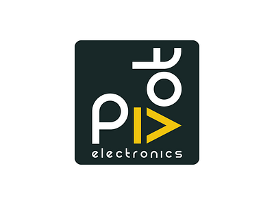 PIVOT ELECTRONICS LOGO branding illustrator logo vector