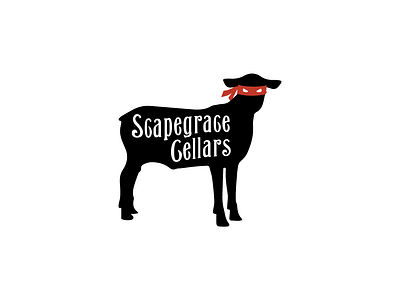 SCAPEGRACE CELLARS LOGO branding illustrator logo vector