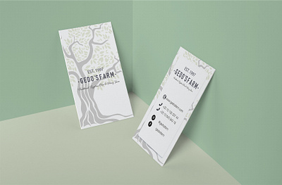 GEDO'S FARM BUSINESS CARDS business cards business cards design corporate identity graphic design