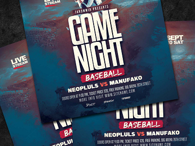 Thursday Night Flyer Graphics, Designs & Templates