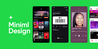 Miniml Design Brand apps branding design ios minimal ui ux web