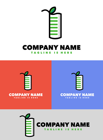 Nature Paper Logo branding business company concept corporate creative design document element graphic isolated logo nature package paper product sign simple symbol template