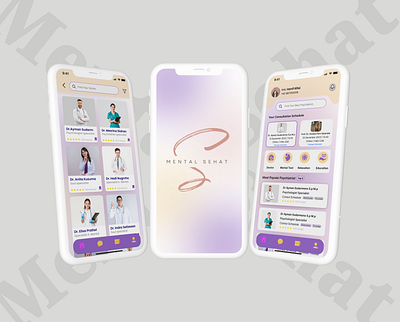 Healthy Mental Support Application appdesign applicationdesign designcomunity designinspiration digitalhealth innovation mentalhealth mentalsupport selfcare ui uiux wellbeing