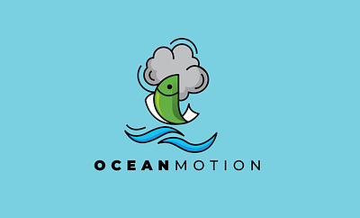 OceanMotion logo logo design