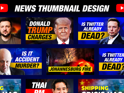 News and POLITICAL Youtube thumbnail design banner design donal trump elon musk fire news thumbnail political thumbnail thumbnail design thumbnail designer thumbnails youtube youtube banner youtube thumbnail