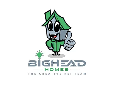 Bighead Homes branding design flat graphic design icon illustration logo logo design ui vector