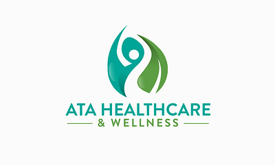 ATA Healthcare logo branding design flat graphic design icon illustration logo logo design ui vector