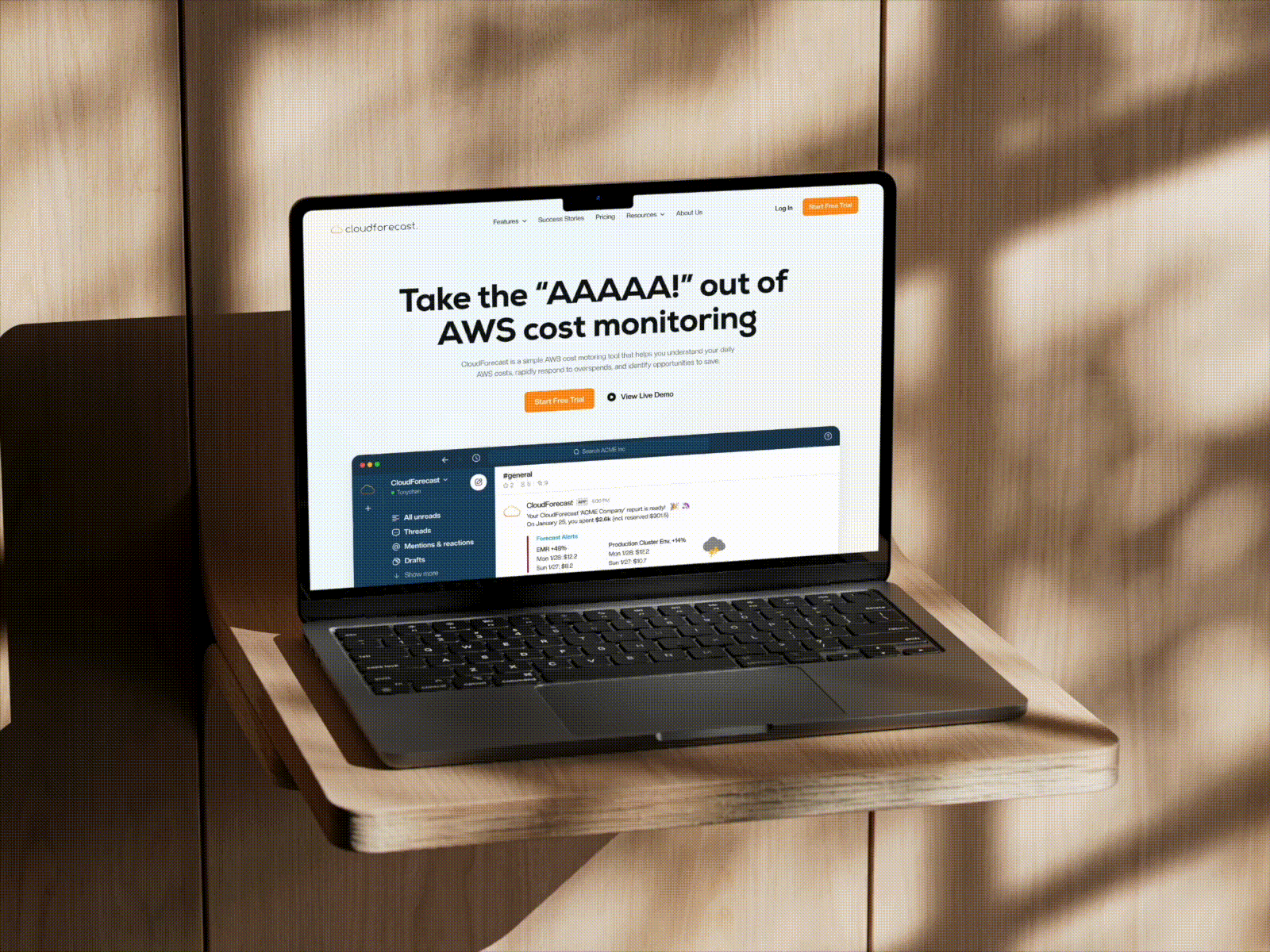UI/UX Redesign Case Study: CloudForecast Marketing Site increased brand awareness