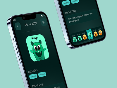Mental Health App Design app design case study illustrations mental health app ui uiux