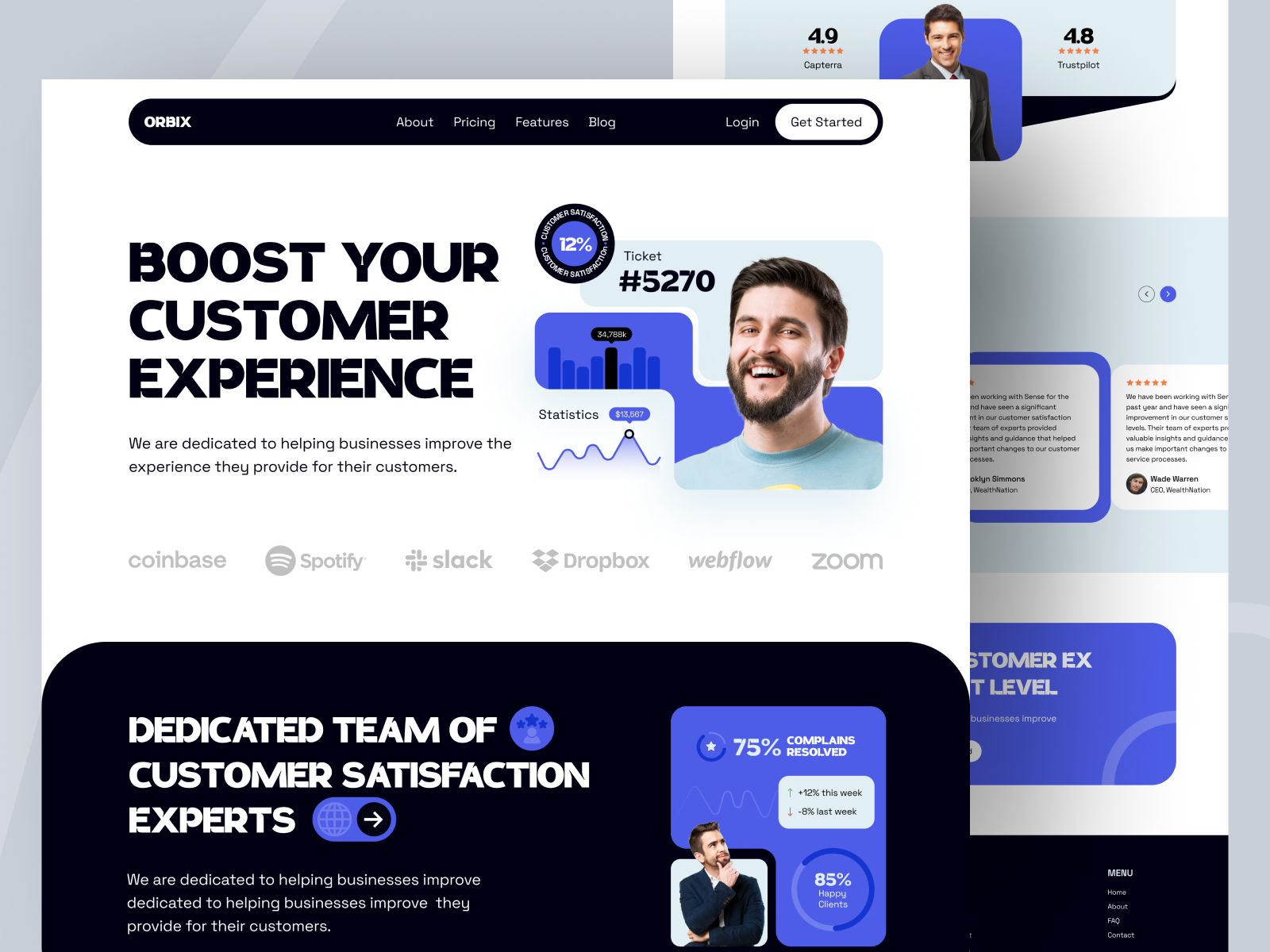 Example of Website Design (10 Pages)