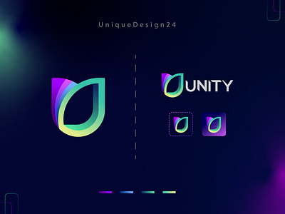 U Lettermark Logo Design creative logo logo modern logo u letter logo u lettermark u logo
