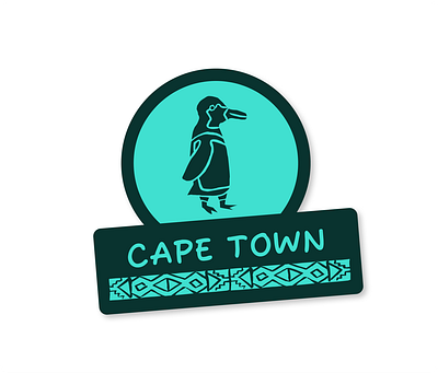 Cape Town sticker dribbleweeklywarmup