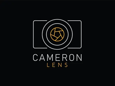 Cameron Lens Logo Design best logo branding design graphic design illustration logo logo design logo maker logo redesign minimal logo minimalist logo photography logo professional logo unique logo