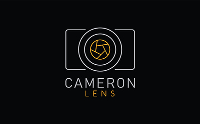 Cameron Lens Logo Design best logo branding design graphic design illustration logo logo design logo maker logo redesign minimal logo minimalist logo photography logo professional logo unique logo