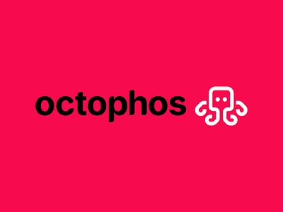 Octophos brand branding concept design graphic design identity logo logomark