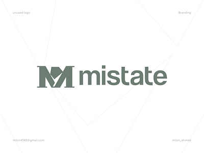Mistate Logo Design brand brand identity branding devignedge estate home house identity letter m logo logo design logomark logos logotype minimal logo monogram real estate logo symbol