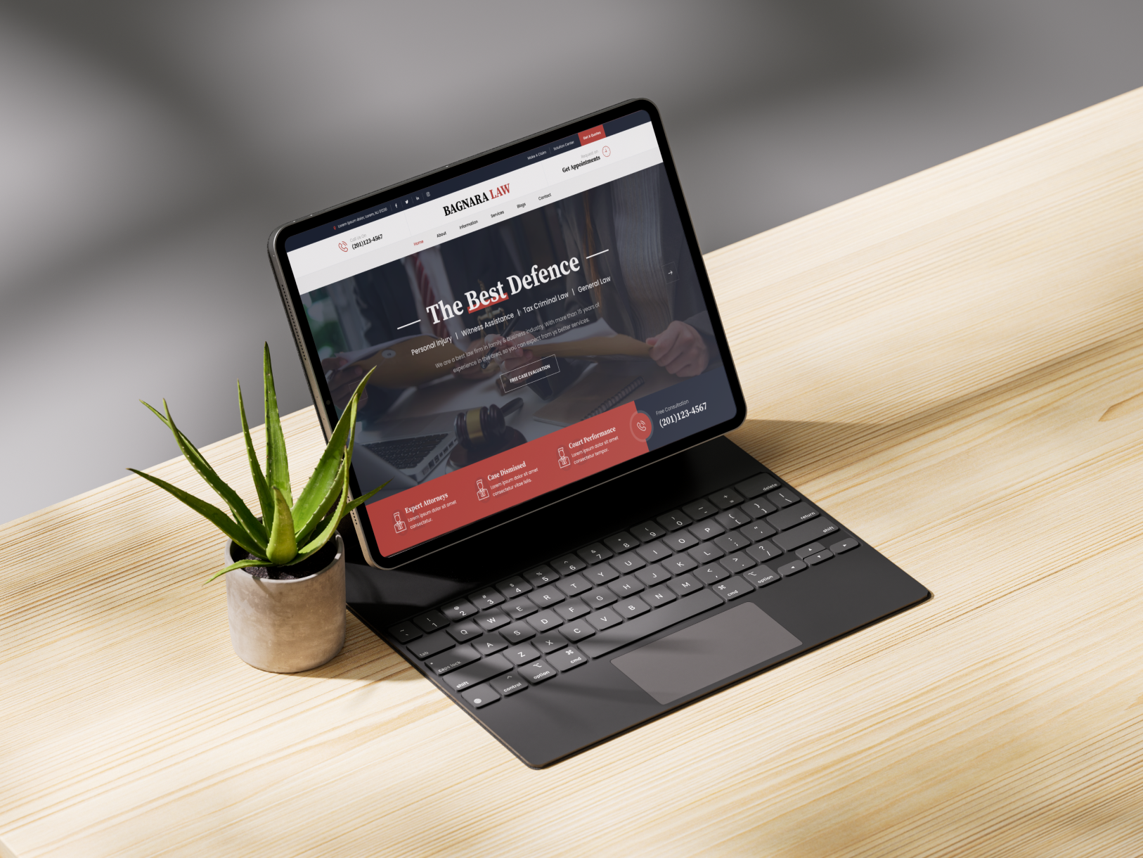 Bagnara Law Website Design attorney website illustration law services law website logo ui design uiux website design website layout design