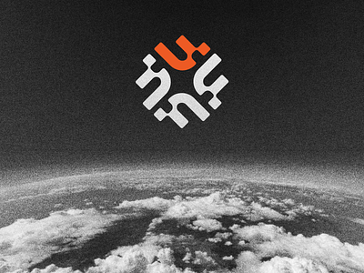 Full Flow - Skydive Team branding design extreme fly formation full flow geometric icon identity letter f logo minimal modernist pattern simple sky skydive space sports symbol