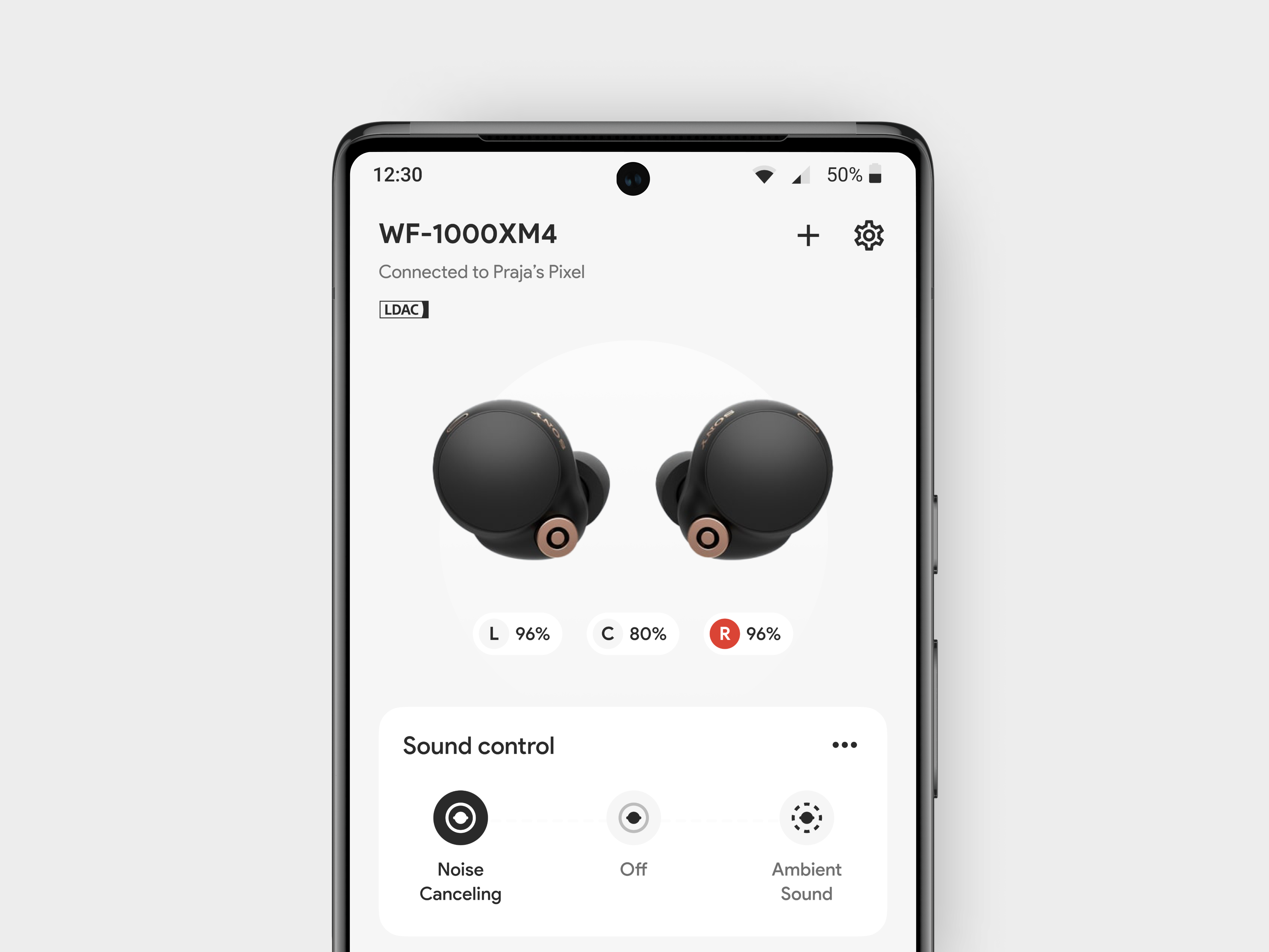 TWS Controller Mobile App app clean controller design earbuds earbuds controller earphone minimalist mobile app music app tws tws app tws mobile app ui ui design ux yosh