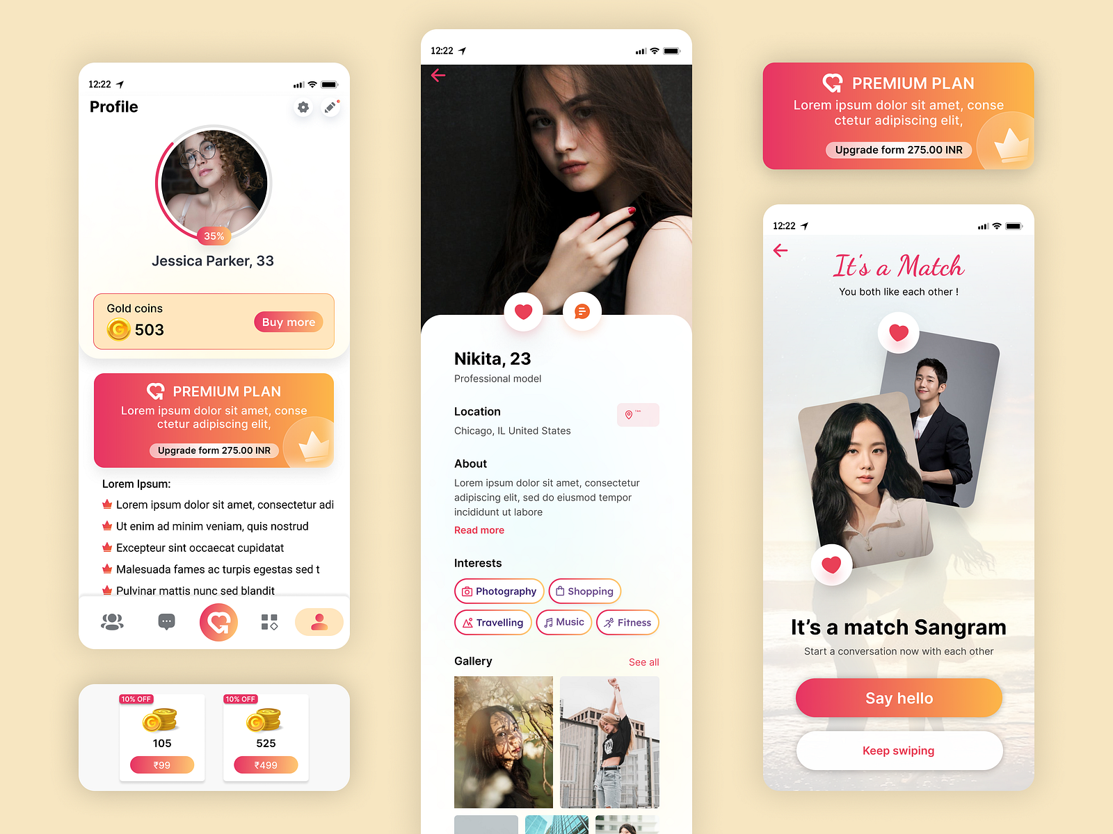 Dating App By Yogesh Rathore On Dribbble