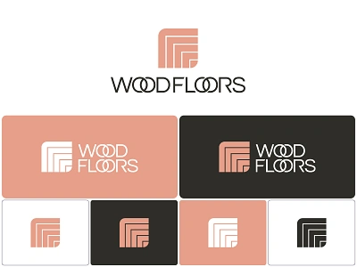 Abstract logo mark abstract logo brand branding company design floor decor floor logo floors graphic design home home decor laminate logo manufacturing minimal logo modern logo parquet simple logo wood wood logo