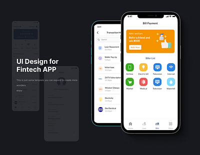 FinPadi - A finance management technology animation app design graphic design icon illustration typography ui ux webapp