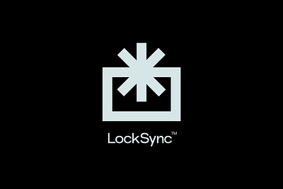 LockSync - Password manager logo concept anti virus brand brand identity crypto design ledger lock logo logo concept minimal modern logo password password brand security logo tech app tech logo technology web website design