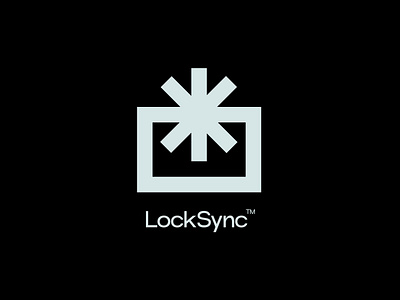 LockSync - Password manager logo concept anti virus brand brand identity crypto design ledger lock logo logo concept minimal modern logo password password brand security logo tech app tech logo technology web website design