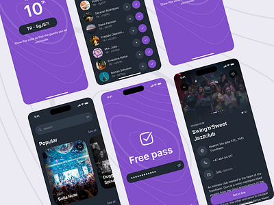 Event Platform web app UI Kits Design - MasterBundles