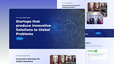 Startup Web Design digital digital website startup startup website web design