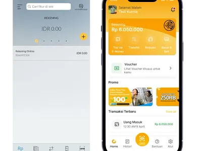 Maybank Revamp banking fintech ui