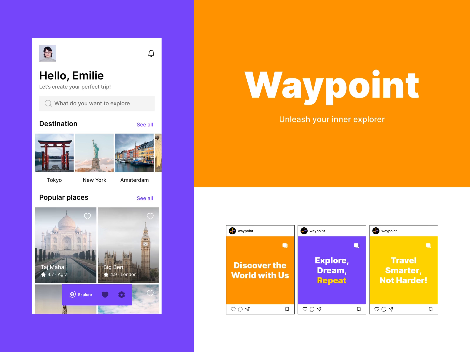 Example of Big Mobile App/Illustration & Motion