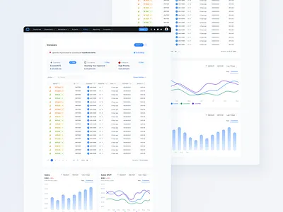 Web App / Invoices fields