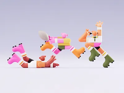 Let the games begin! RWC2023 3d ball blender blender model boots character character design design flat game graphic design illustration rugby rugby world cup running sport teams texture vector web design