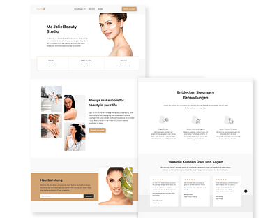 Ma Jolie Beauty Studio Vienna branding figma graphic design uidesign uiux uiuxdesign uxdesign uxdesigner webdesign webdesigner webdevelopement webflow